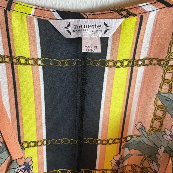 NWT Nanette Lepore, V Neck, Maxi Dress | Long dress - Picture 6 of 9